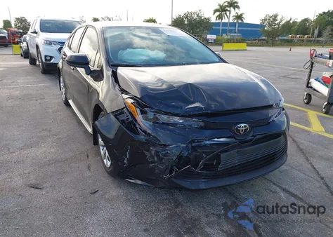 2025 Toyota Corolla Le from USA, damaged, VIN 5YFB4MDE7SP286769